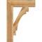 Ekena Millwork Merced Block Rough Sawn Bracket, Western Red Cedar, 6"W x 26"D x 38"H BKT06X26X38MRC05RWR - alternate 4